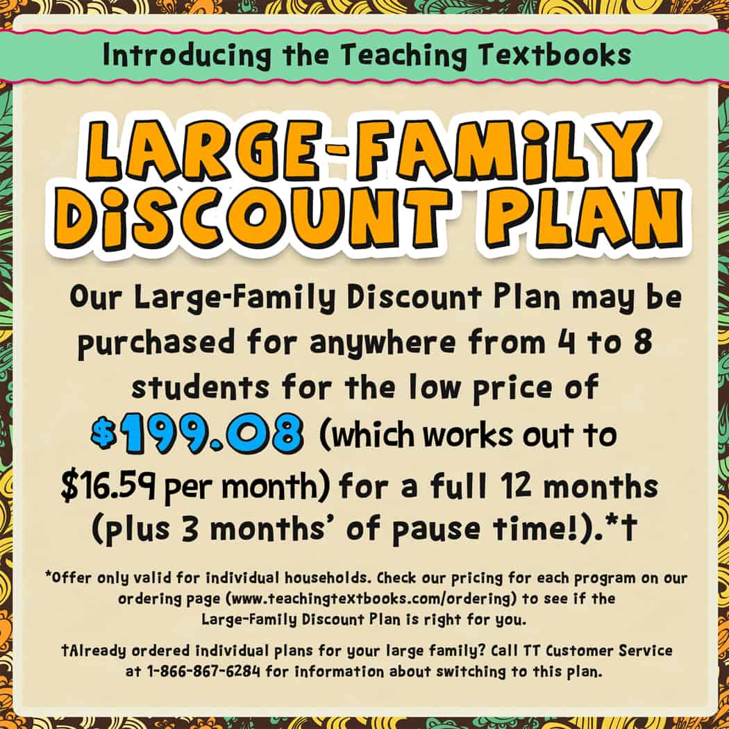 Teaching math to your homeschooler has never been easier! Teaching Textbook does ALL THE WORK for you! #teachingtextbooks #math #homeschoolers #homeschooling #onlinecurriculum