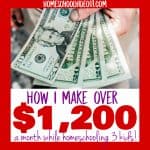 How I Make $1,000 a Month While Homeschooling My Kids