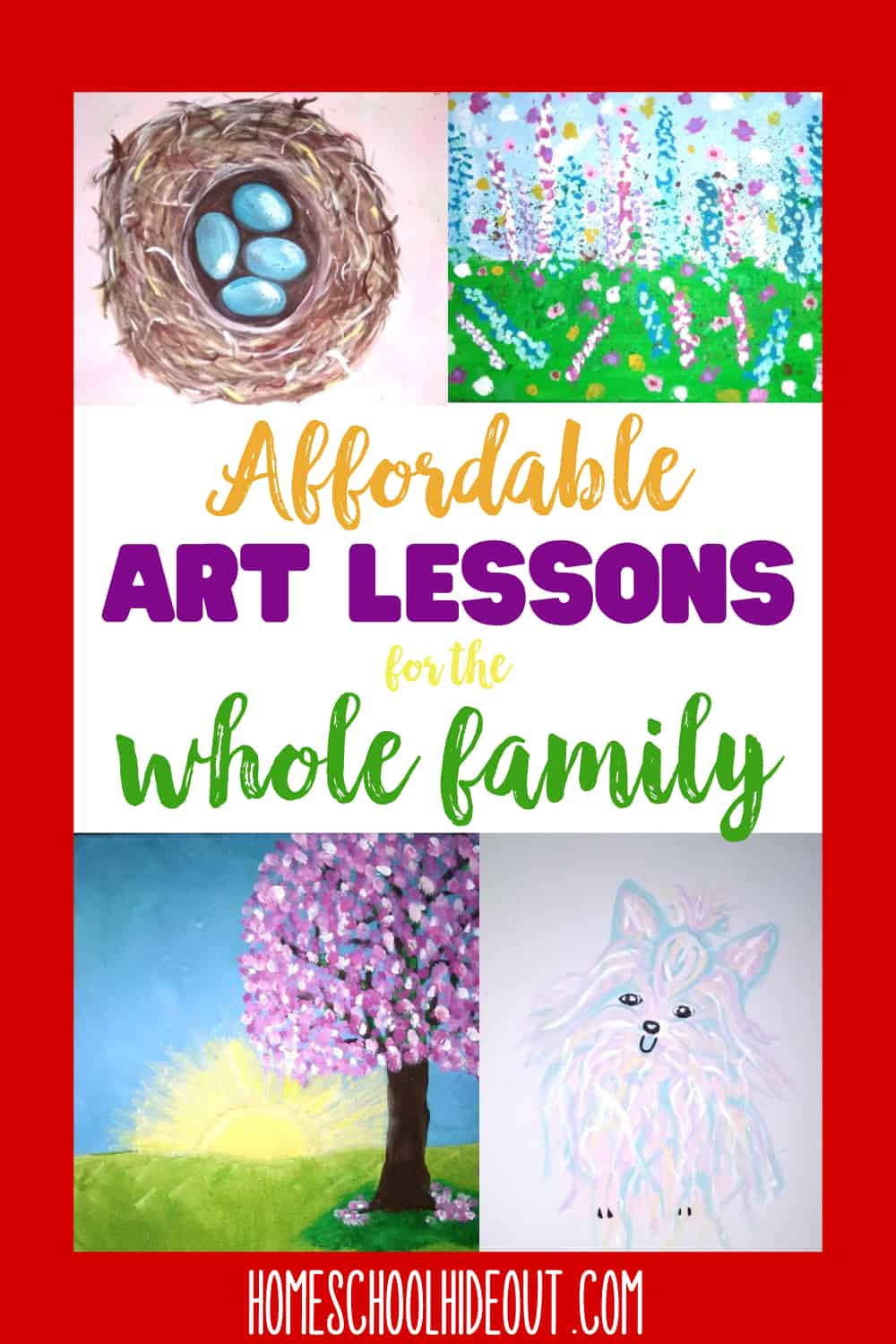 Looking for affordable homeschool art lessons? Check out Masterpiece Society, a collection of over 100+ videos to help you bring out your inner artist! #homeschooling @artlessons #masterpiecesociety.jpg