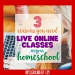Live Online Classes for Homeschoolers