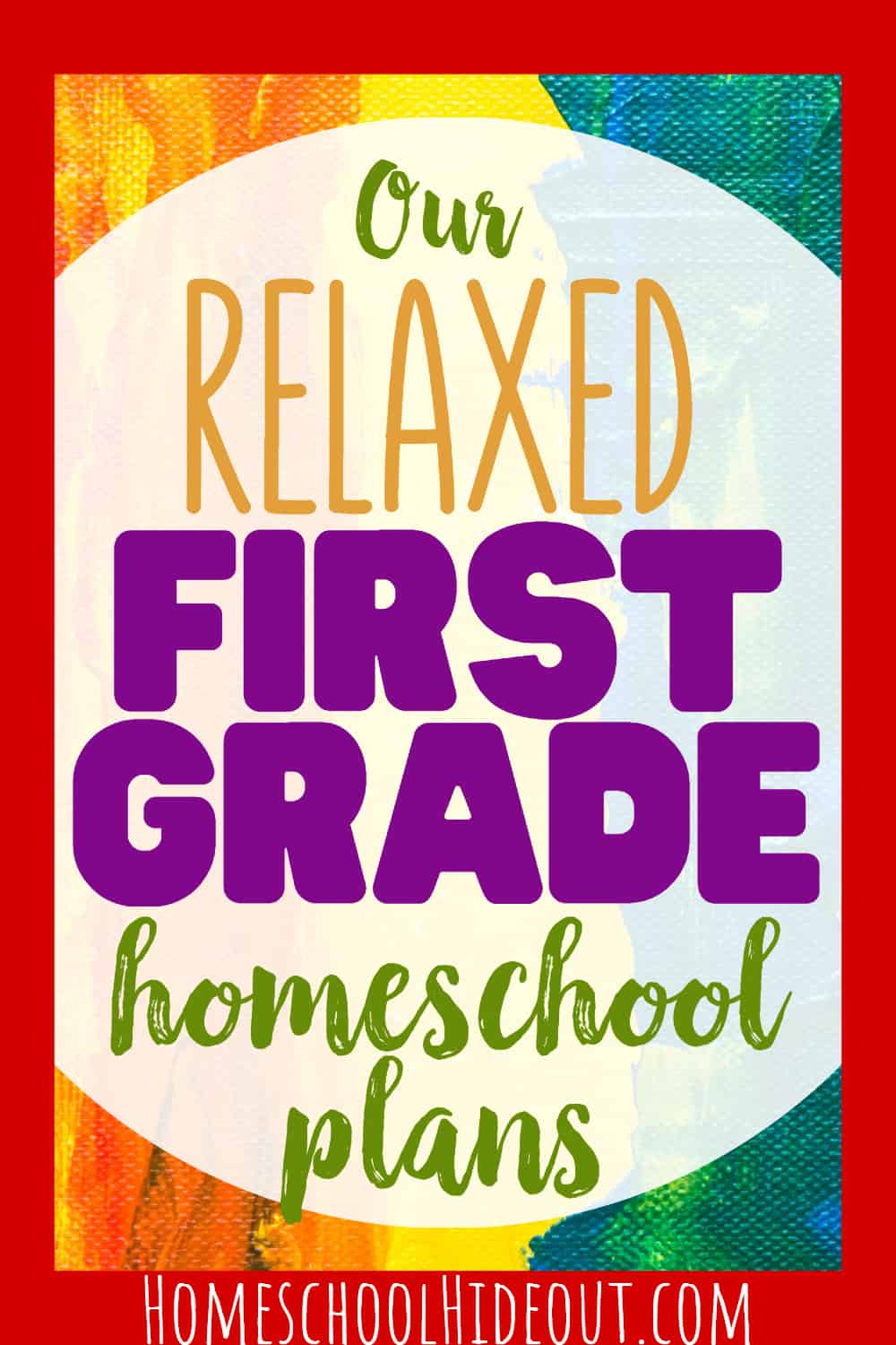 Check out our 1st grade relaxed homeschool plans for our busy boy who would rather jump on the furniture than read with Dick and Jane! #homeschool #firstgrade #relaxedhomeschool