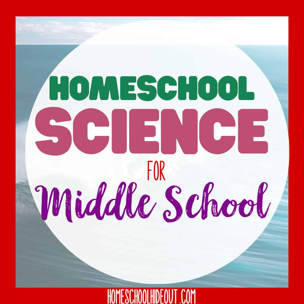 Homeschool science for middle school doesn't have to be a chore! This general science from Apologia has my kiddos excited to learn! #homeschoolers #homeschool #homeschoolingscience #apologia