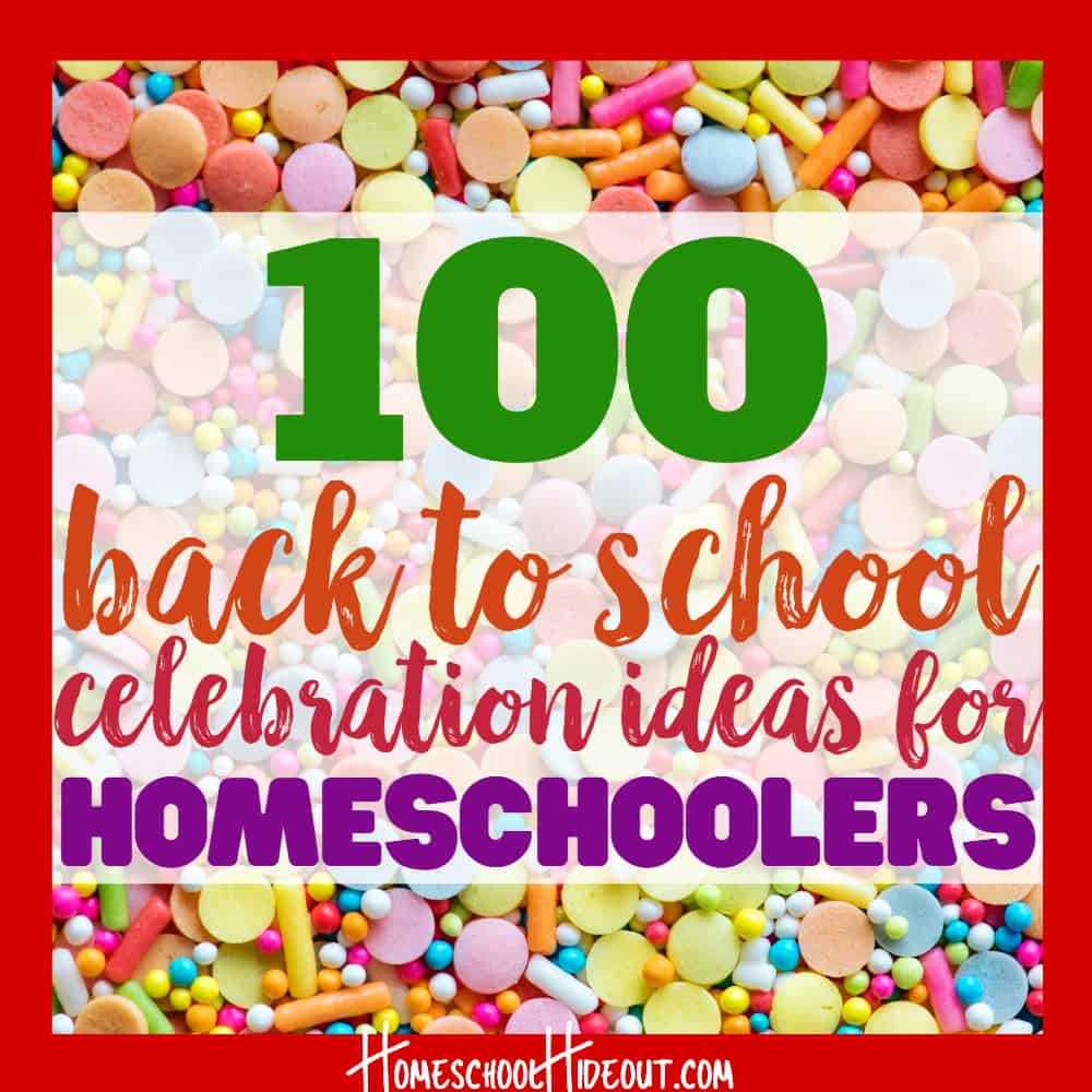 I'm obsessed with these 100 first day of homeschool celebration ideas! #38 is my absolute favorite! So doing this next year! #homeschool #homeschooling #firstdayofschool #homeschoolers