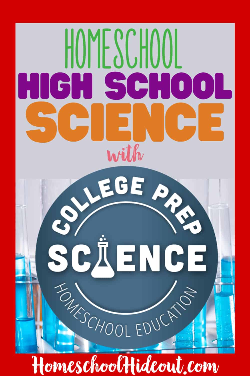 We finally broke through! No more struggle with homeschool high school science! The littles are happy and my teen can do her work again, thanks to College Prep Science! #onlineclasses #homeschooling #littles
