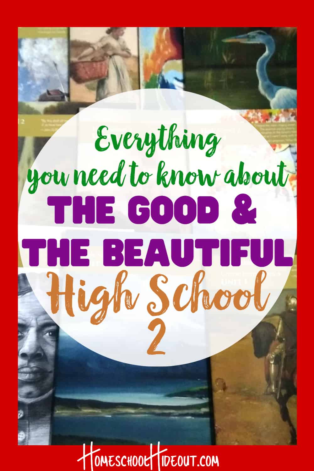 The Good and The Beautiful High School 2 is JUST what we needed! With geography and art, combined with amazing literature, it's easy to see why we're smitten! #homeschooling #highschool #tgatb #thegoodandthebeautiful #handsonlearning