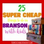 Cheap Things to do in Branson with Kids