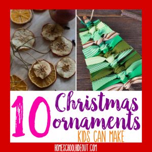 These Christmas ornaments kids can make are just what I needed! Simple and quick and I had most of the supplies on hand! #christmas #decorations #handmade #ornaments