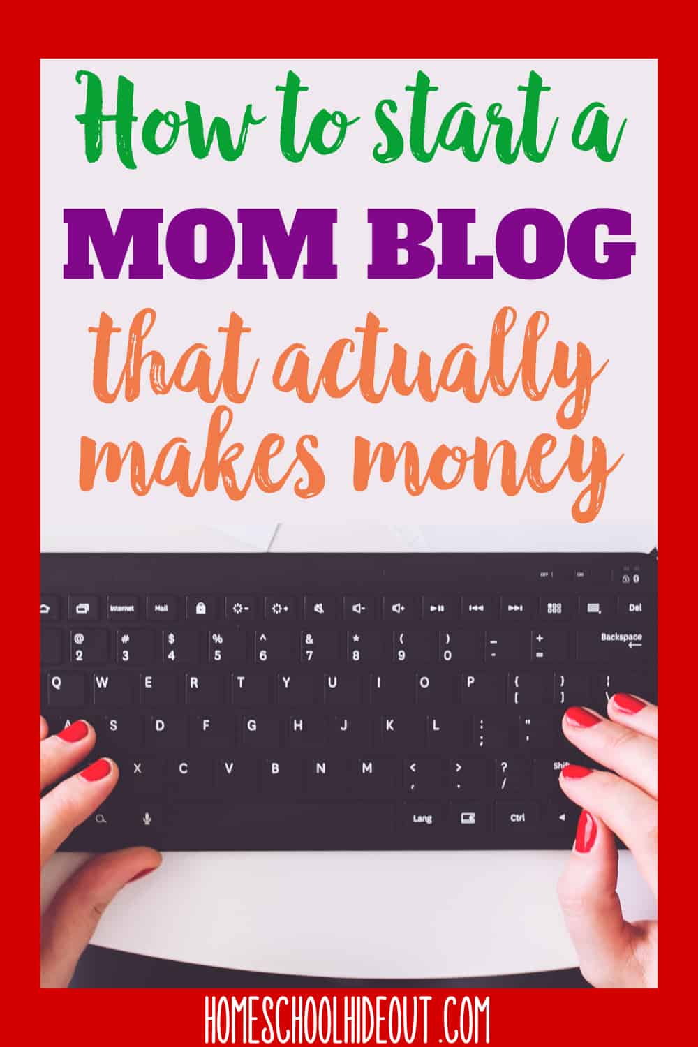 Want to start a mom blog? We've got eveything you need in just 8 simple steps! #workathome #budgeting #homeschooling #wahm #blogger #blogging #startablog