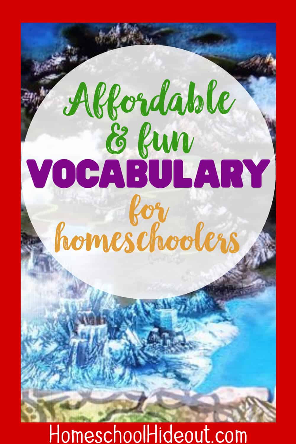 Vocabulary Quest is the perfect way to ACTAULLY get vocab done in your homeschool! It's fun and affordable, just what busy moms need! #vocabulary #homeschooling #homeschoolonabudget