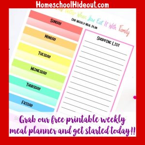 You can teach teens how to meal plan in just a few easy steps! These are things I would've never thought of, until now! #mealplanning #parentingteens #teenagers #lifeskills #teachingkidstobudget