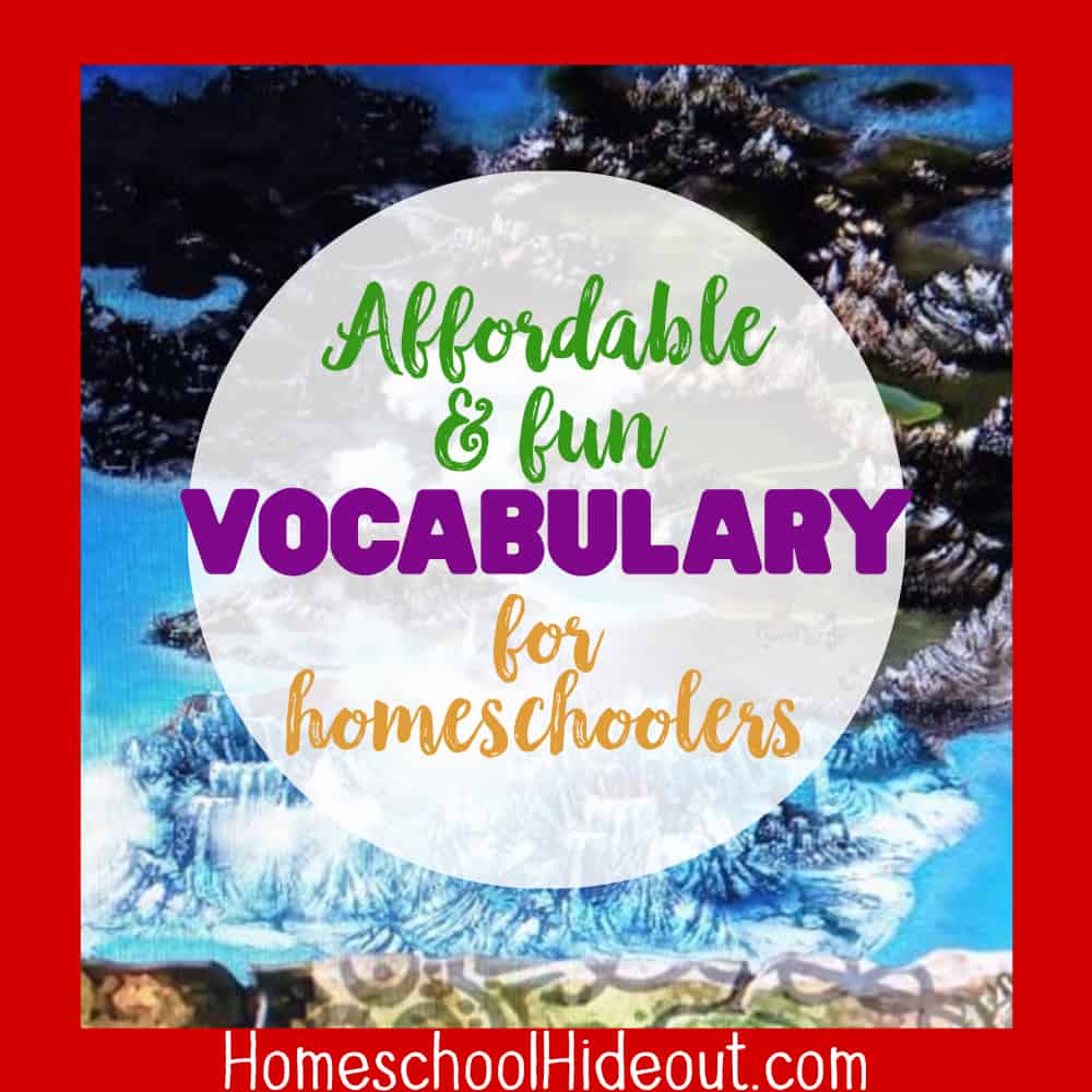 Vocabulary Quest is the perfect way to ACTAULLY get vocab done in your homeschool! It's fun and affordable, just what busy moms need! #vocabulary #homeschooling #homeschoolonabudget