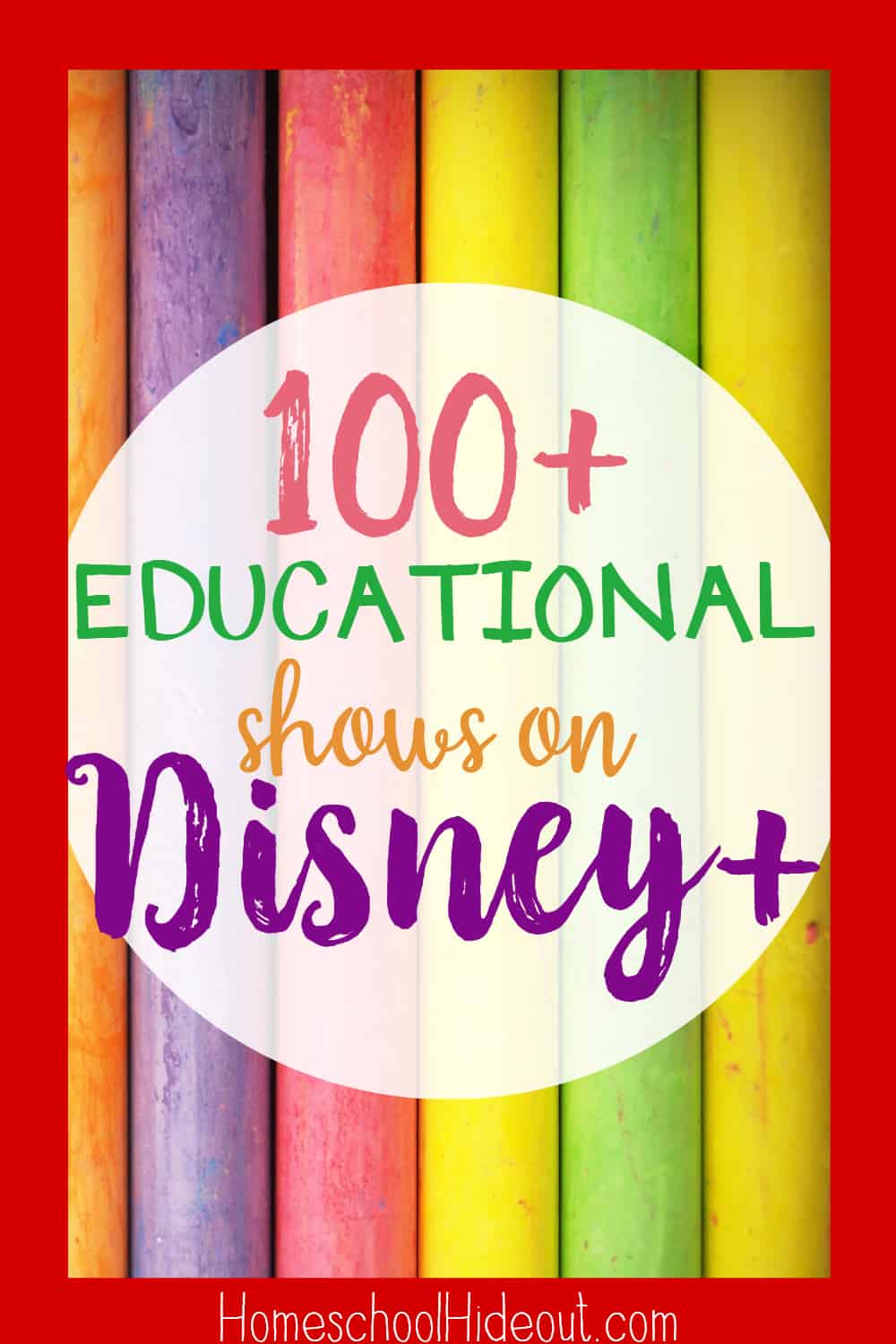 If you're looking for educational shows on Disney+, you can't miss this list! Perfect for all ages! #learningathome #teachershelpingteachers #covd19 #homeschool #onlinelearning