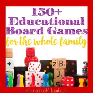 Add some fun to your learning with this list of over 150 board games, arranged by subject!