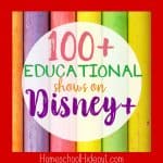 If you're looking for educational shows on Disney+, you can't miss this list! Perfect for all ages! #learningathome #teachershelpingteachers #covd19 #homeschool #onlinelearning