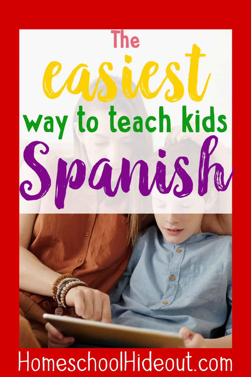 This is a super helpful educational Spanish app for kids! It's fun and easy to use, perfect for all ages! #spanish #homeschooling #