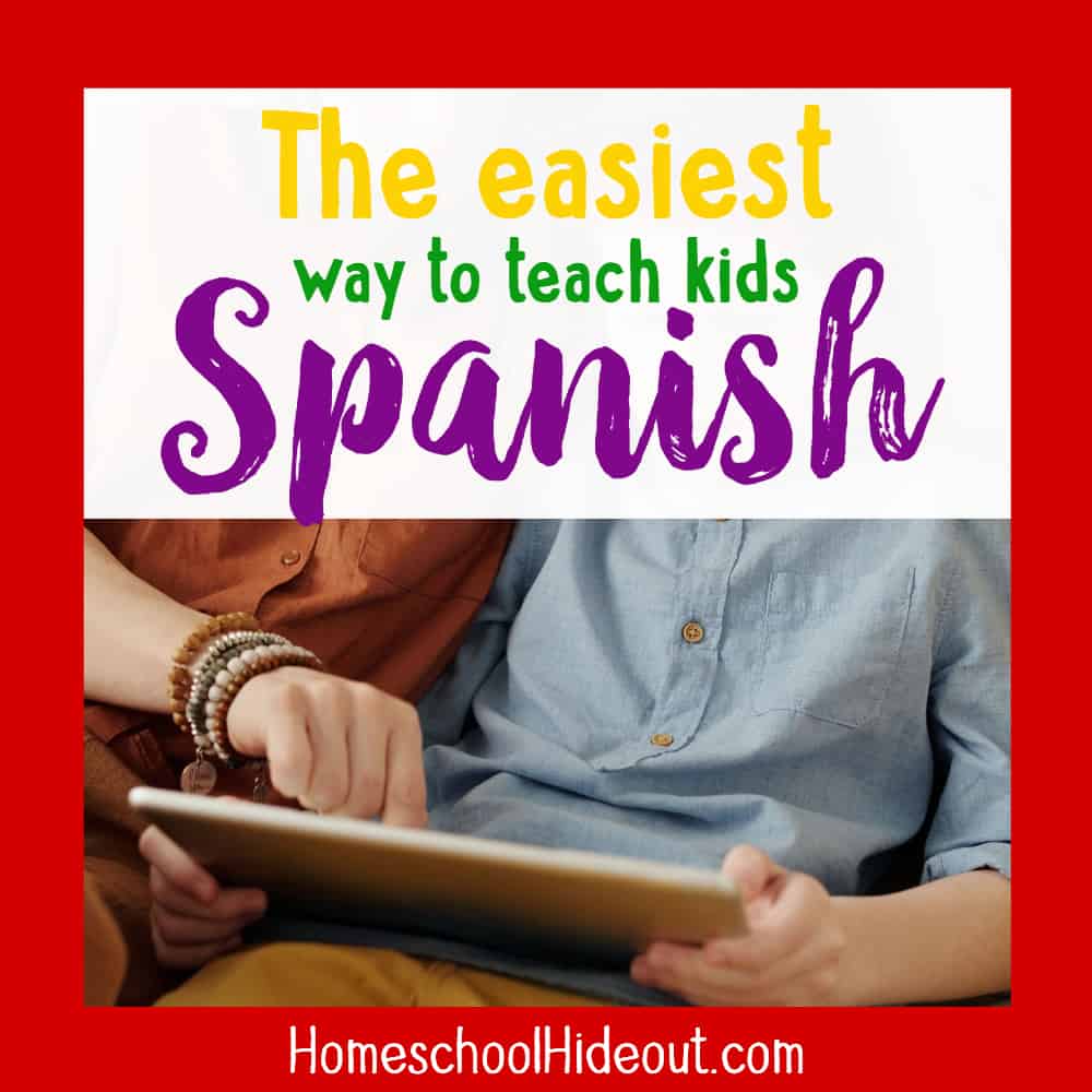 This is a super helpful educational Spanish app for kids! It's fun and easy to use, perfect for all ages! #spanish #homeschooling #