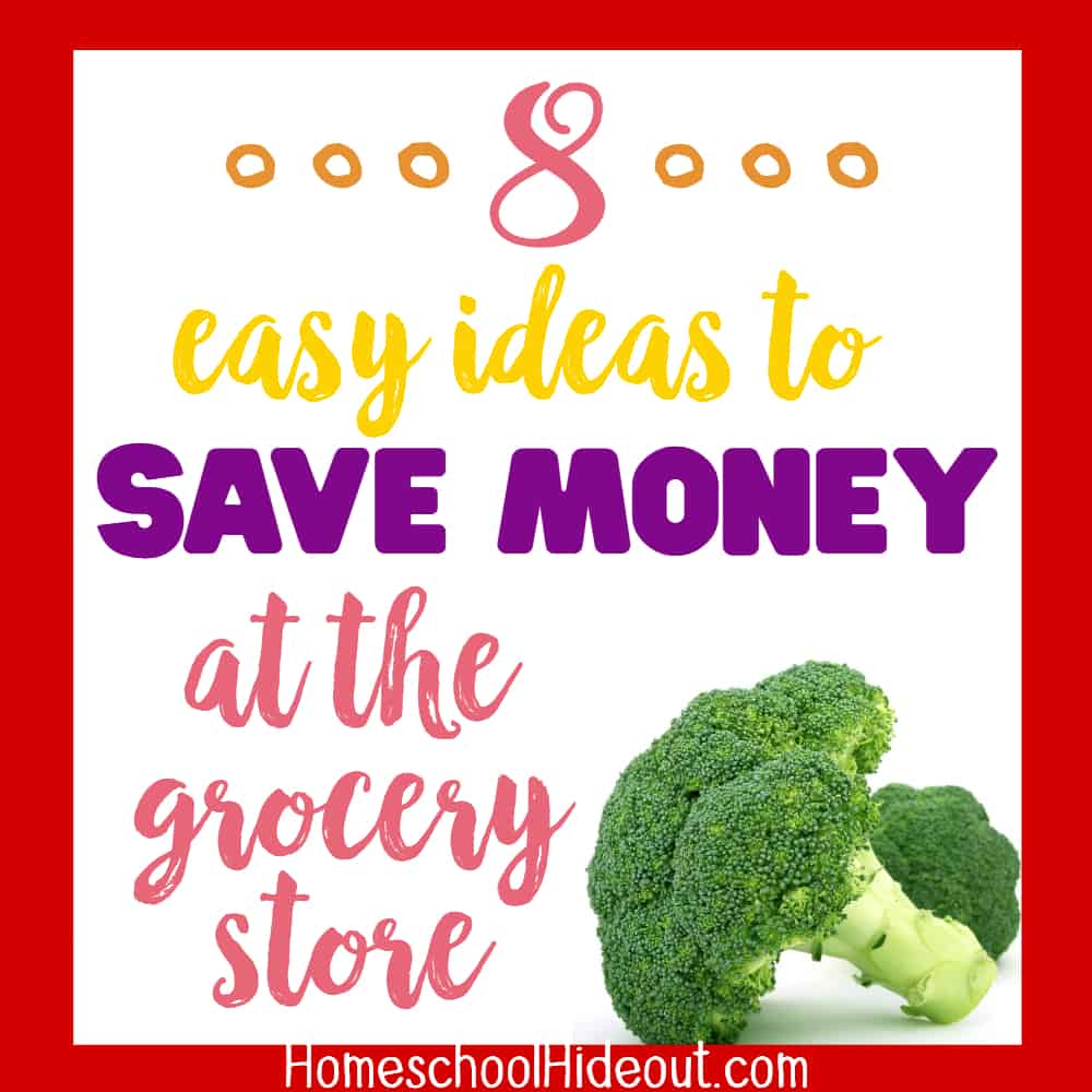 It's not that hard to save money at the grocery store, once you know exactly what you need to do! These easy ideas can get you started!