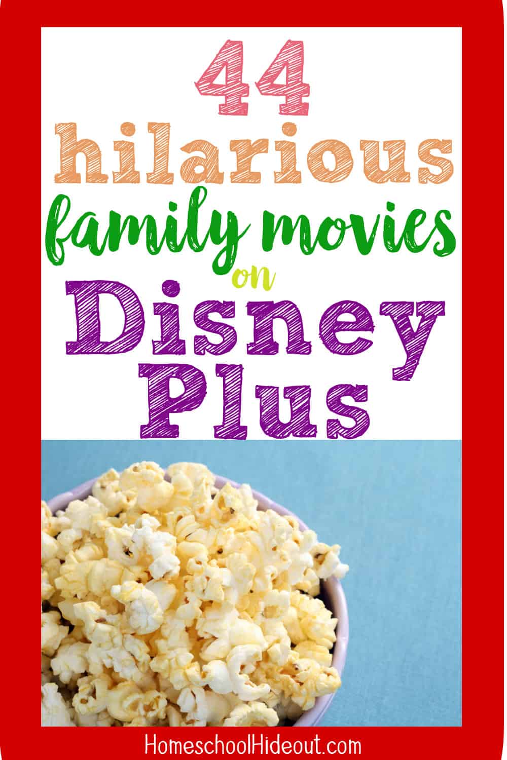 This list of family movies on Disney Plus is EXACTLY what I needed to help me plan our next family movie night! Add some snacks and we'll be set to go!