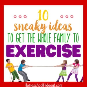 Wouldn't it be great if you could find some easy exercise ideas for the whole family? Lucky for you, we've found a few ideas to get you started!