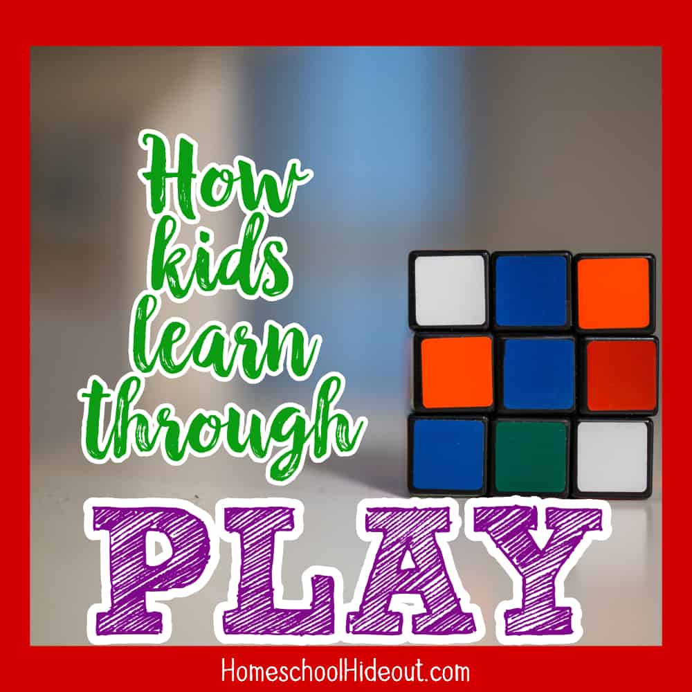 I'm amazed at all the differnt ideas and how kids learn through play! Love this list!