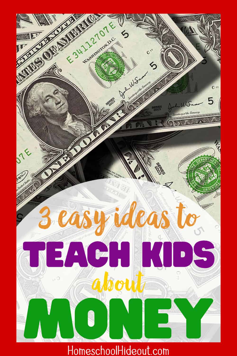 Teaching kids about money can seem impossible but with a few easy ideas, you can show them how to be financial responsible, no matter how old they are!