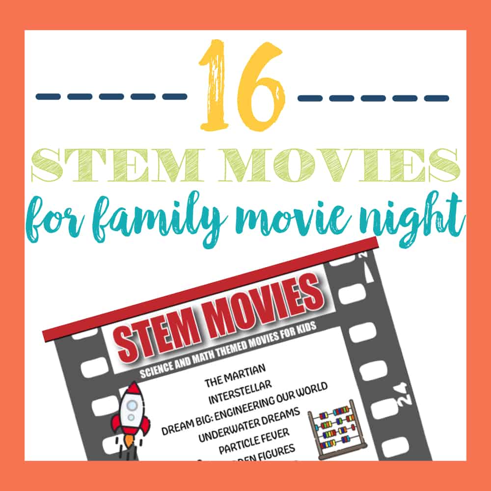 This list of science and STEM movies for kids is just what our family movie night needs! Kid-friendly, clean and inspirational movies that are perfect for all ages!