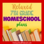 7th Grade Homeschool Plans