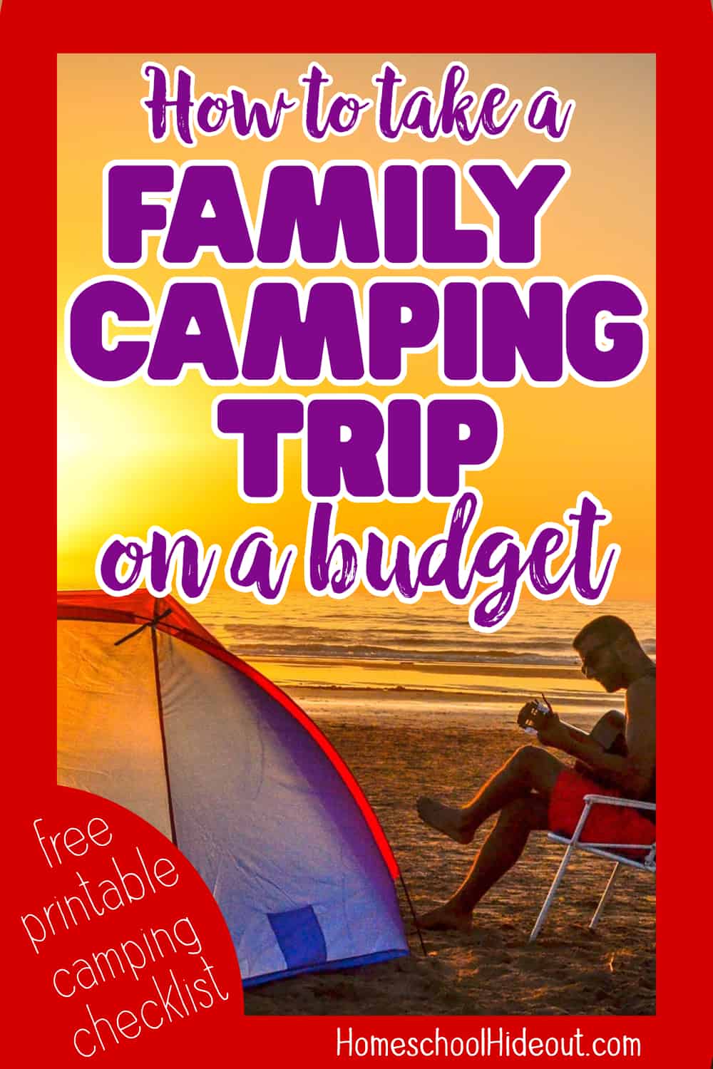 Camping on a budget doesn't have to suck! Some of our best family memories have been made around a campfire, in our cheap-o second hand tent!