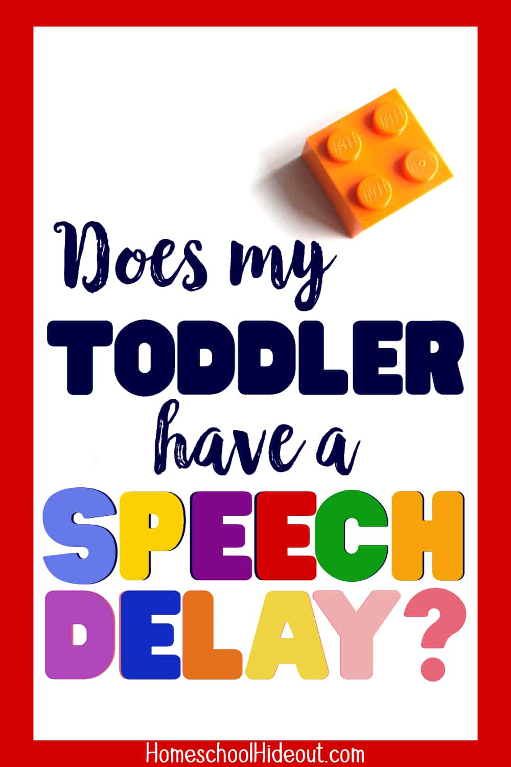 "Does my toddler have a language delay?" These steps are so helpful and tell me exactly what I need to know about speech delays!