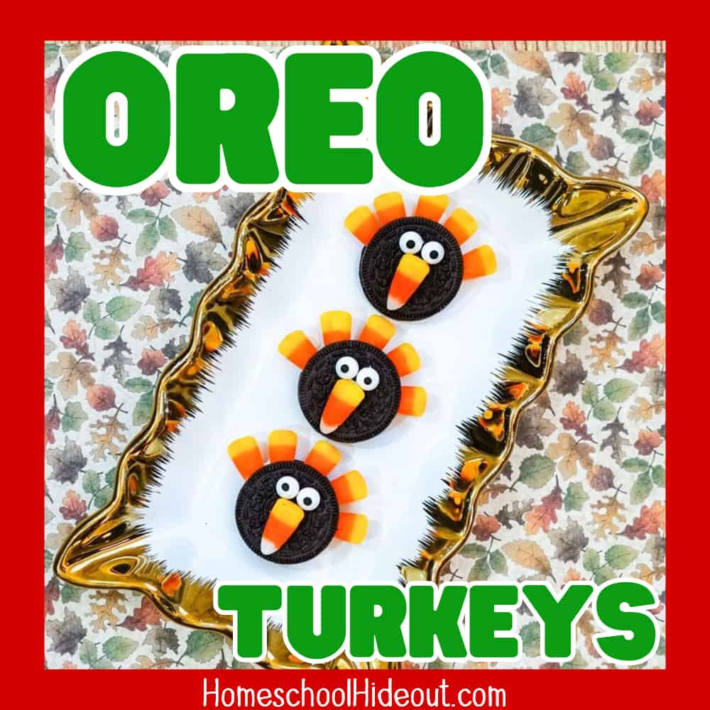 These Oreo turkeys are the perfect easy and fun Thanksgiving dessert! My kids will LOVE helping with these!