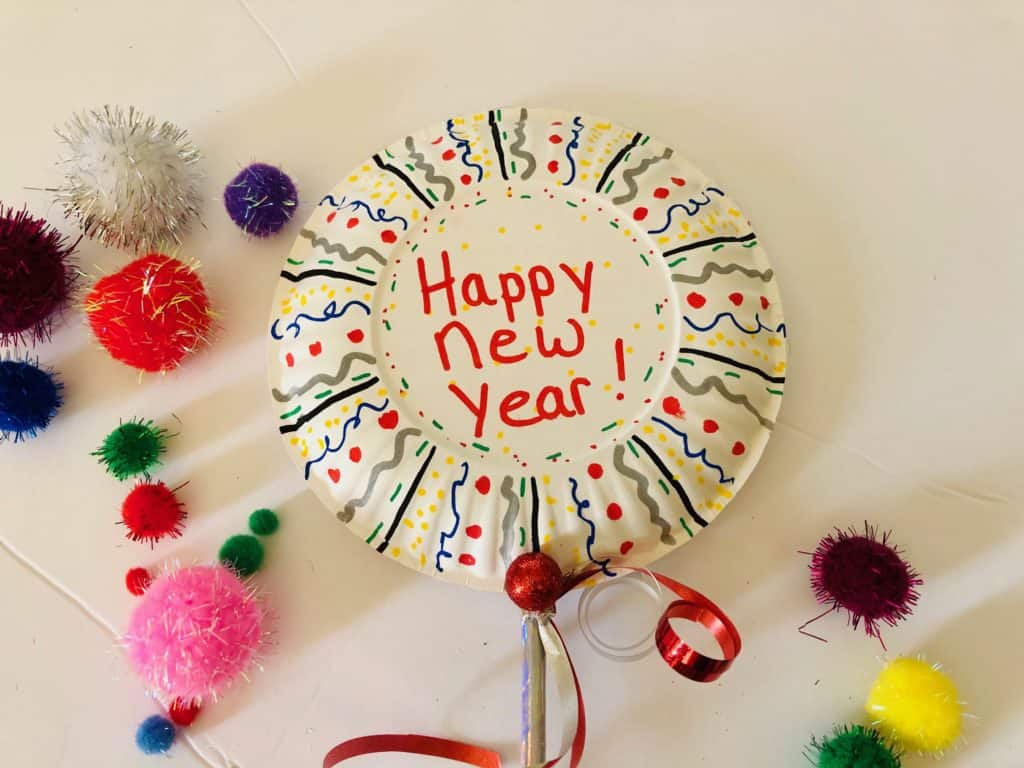 happy new year crafts for kids