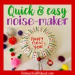 New Year’s Eve Craft for Kids