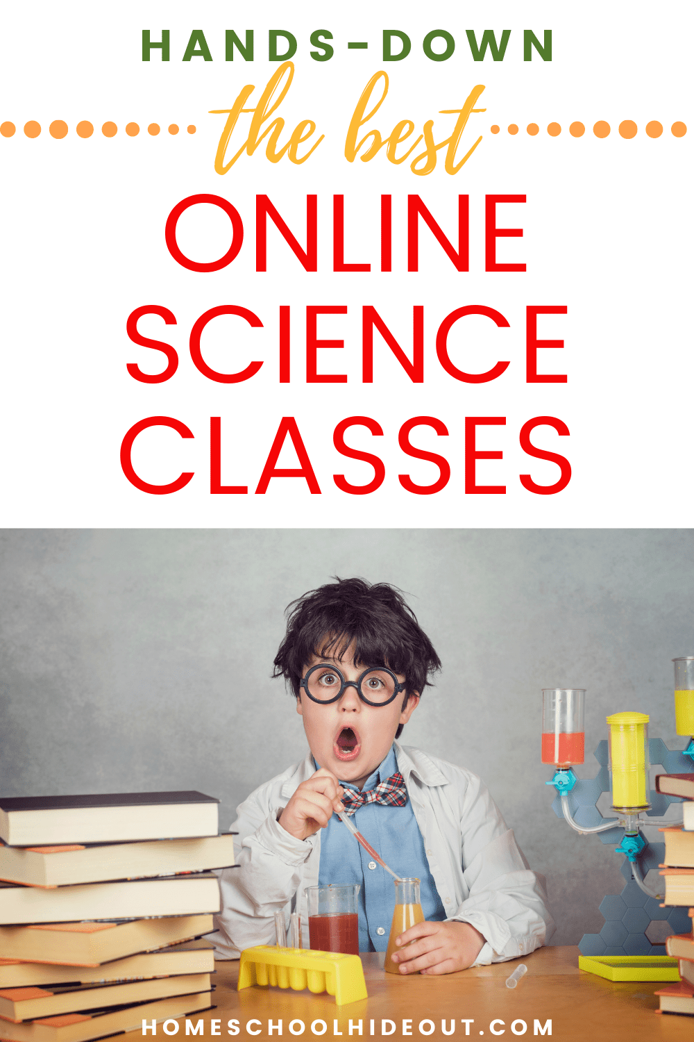 These online science classes by Greg Landry have taken the chaos out of homeschooling! Can't recommend them enough!