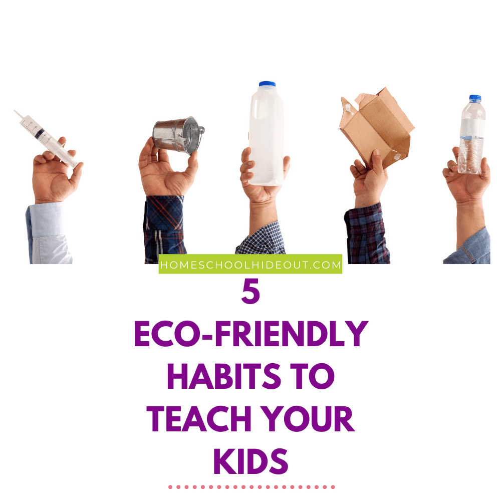 Establishing eco-friendly habits can really make a difference and it's just a small change!