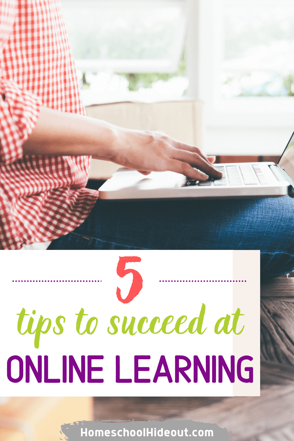 Excelling at online learning doesn't have to be stressful! I love tip #4 and would've never thought of it!
