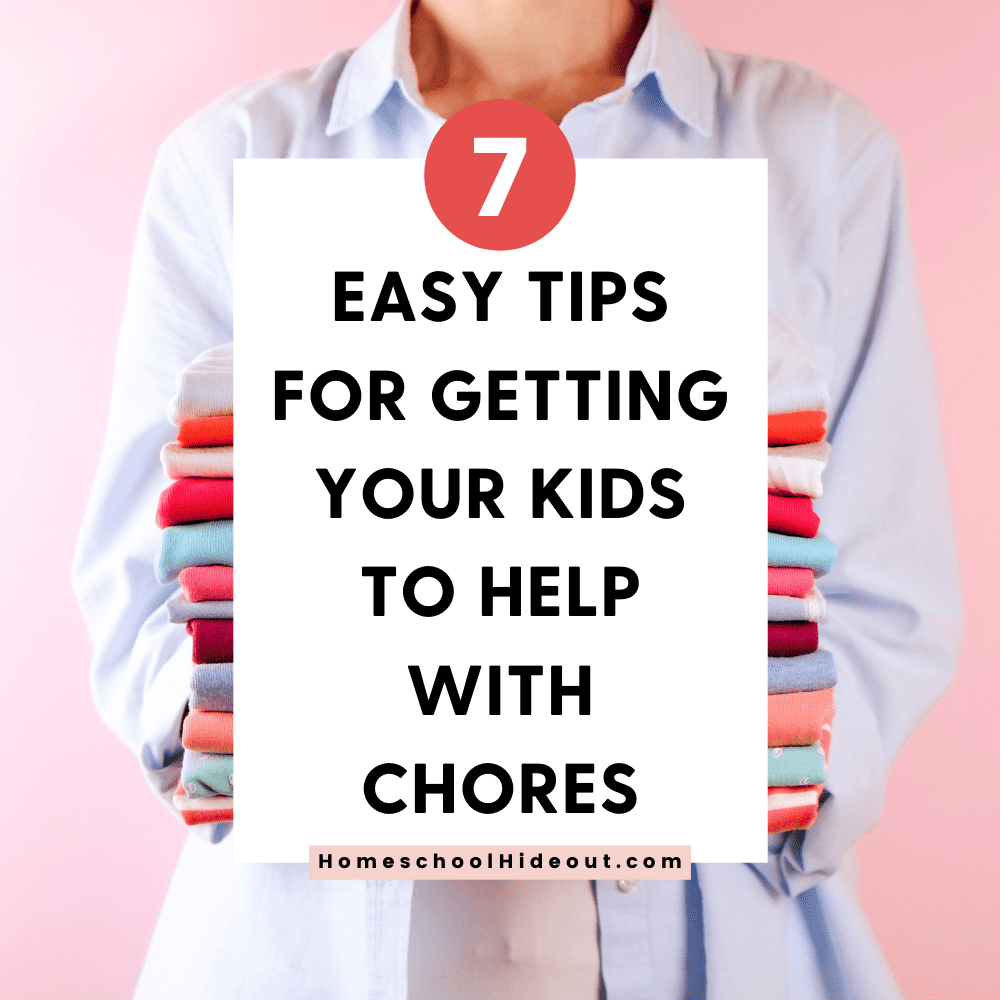 It's easy to get kids to help with chores! You just need to know these tricks. #4 helped me the most!