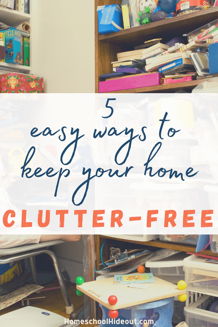 These tips to keep your home clutter-free are super helpful! Especially #4!