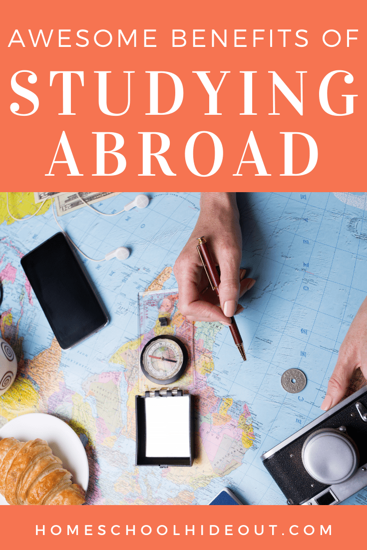 There are SO MANY benefits of studying abroad!