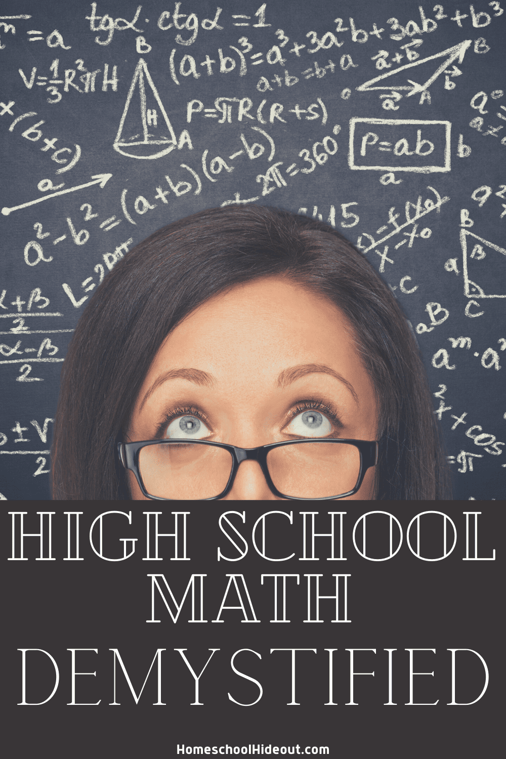 High school math is much easier when you allow it to be! I love these ideas.