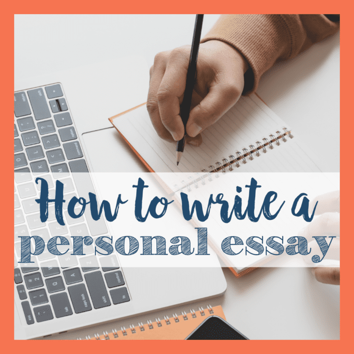 Writing a personal essay is confusing but this broke it down into steps I can actually DO!