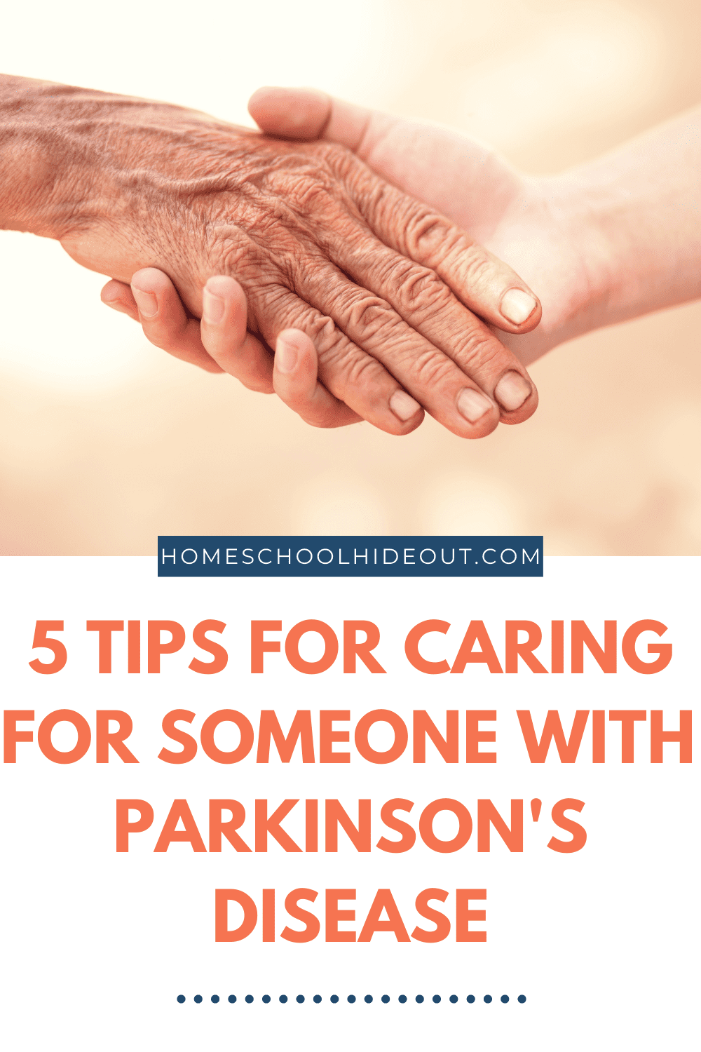 Caring for someone with Parkinson's Disease is exhausting but these tips can help!
