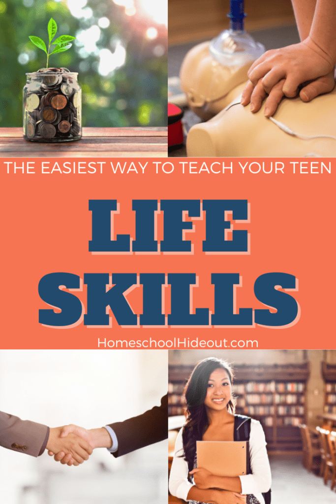 There's a whole 'nother set of life skills for teens that scare me but this has made it so much easier!