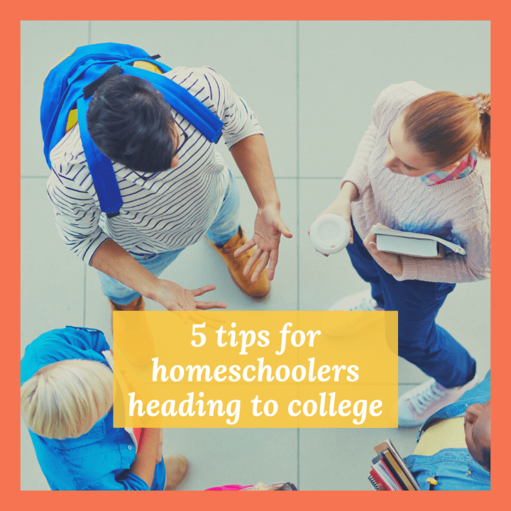 Starting college as a homeschooler is scary but these tips help you feel more confident and in control!