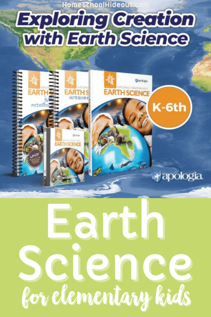 Apologia Earth Science is jam-packed full of hands-on activities, engaging text and easy-to-use schedules.