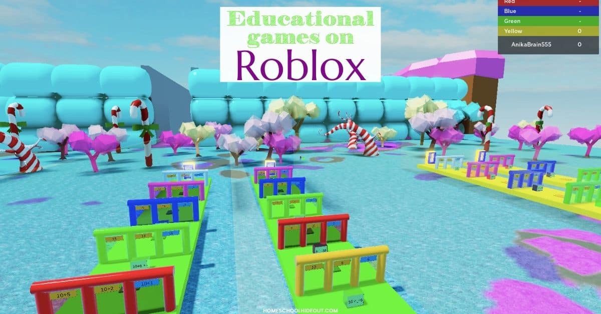 Educational Games on Roblox - Homeschool Hideout