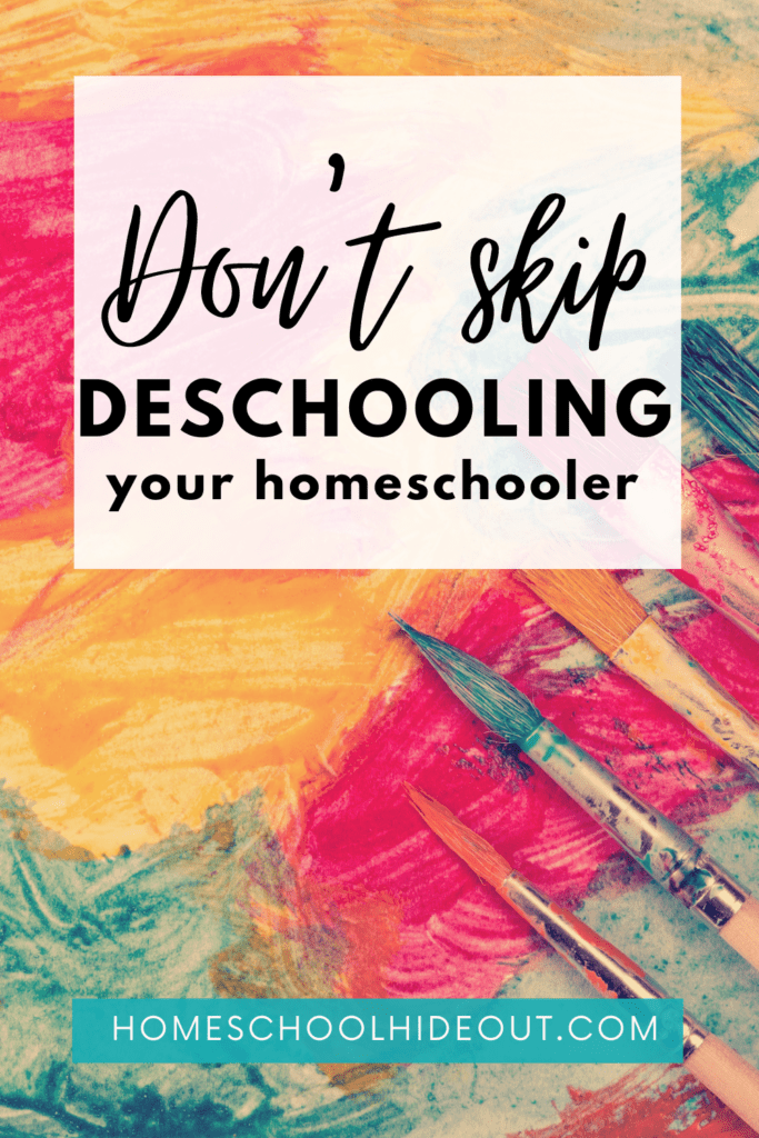 Students need to deschool and these tips can help!