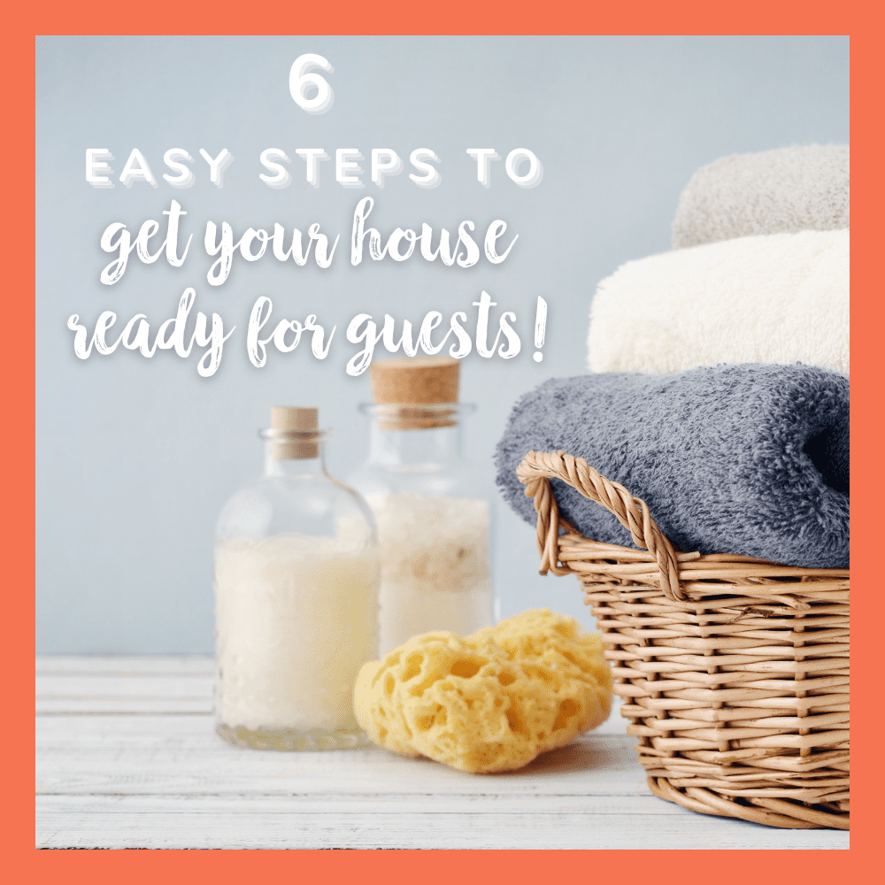 Get ready for guests with these awesome tips. I would've never thought of #4!