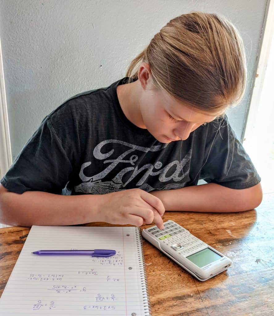 The Casio graphing calculator is the ONLY one you'll need to carry your kids from middle school through high school! It's even perfect for taking college tests!