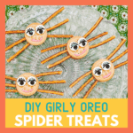 Girly DIY Oreo Spiders