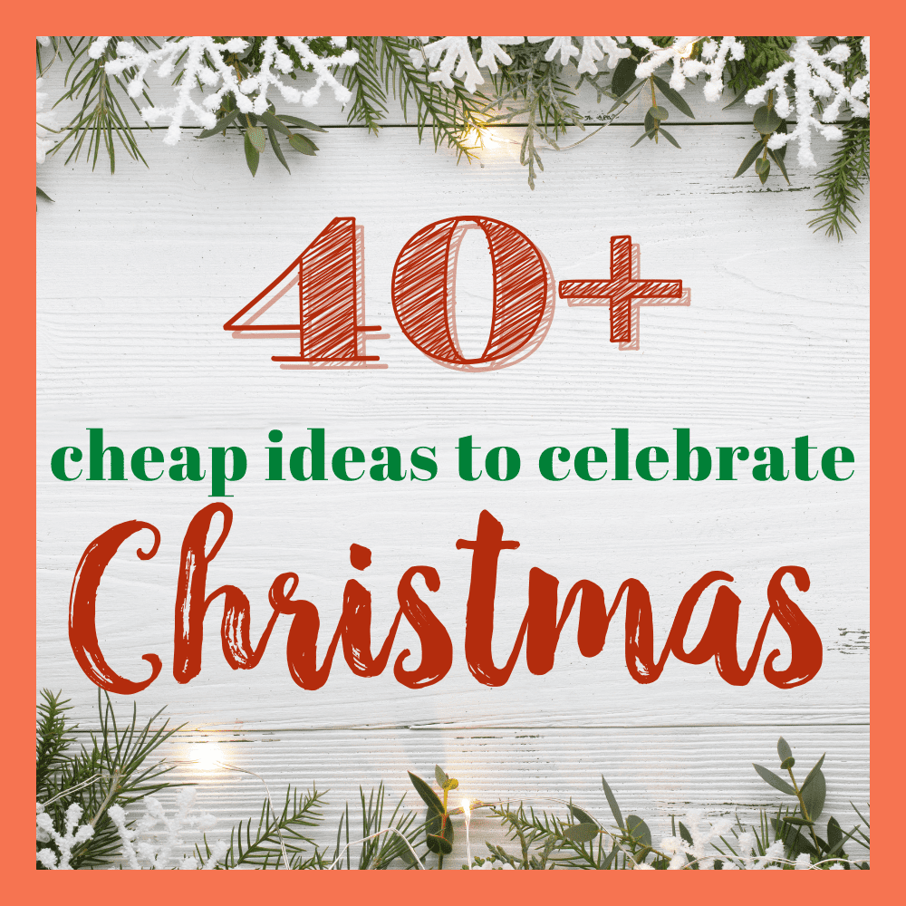 These cheap Christmas ideas just saved our Christmas! So glad I found this!!!